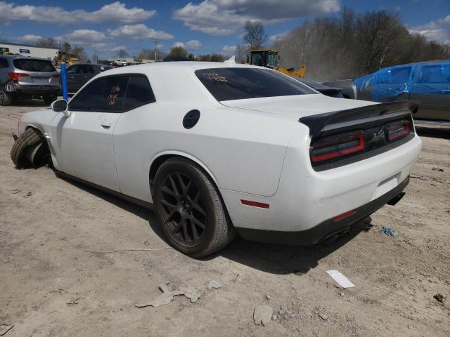 2C3CDZFJ4KH508805 - 2019 DODGE CHALLENGER R/T SCAT PACK WHITE photo 2