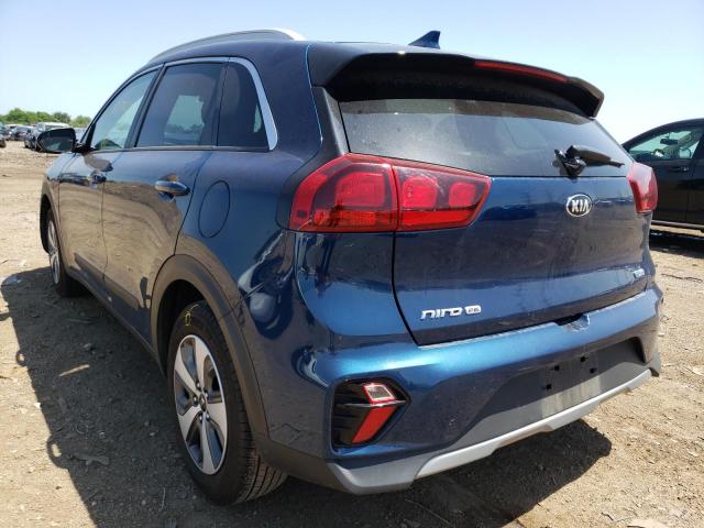 KNDCB3LCXL5439521 - 2020 KIA NIRO LX BLUE photo 3