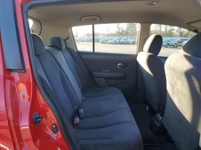 3N1BC13E98L360415 - 2008 NISSAN VERSA S RED photo 10