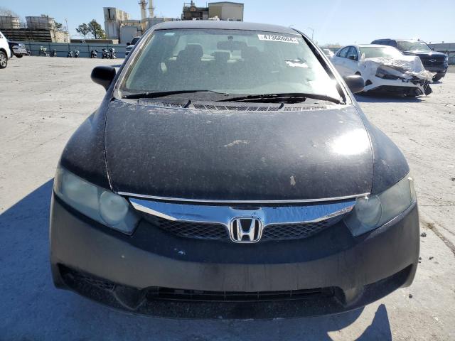 2HGFA1F53BH533511 - 2011 HONDA CIVIC LX BLACK photo 5