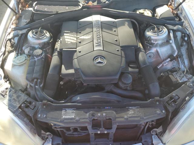 WDBNG70J12A274158 - 2002 MERCEDES-BENZ S 430 SILVER photo 11