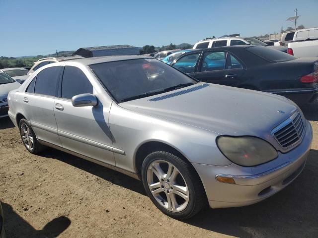 WDBNG70J12A274158 - 2002 MERCEDES-BENZ S 430 SILVER photo 4