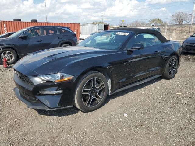 1FATP8UH2N5103640 - 2022 FORD MUSTANG BLACK photo 1