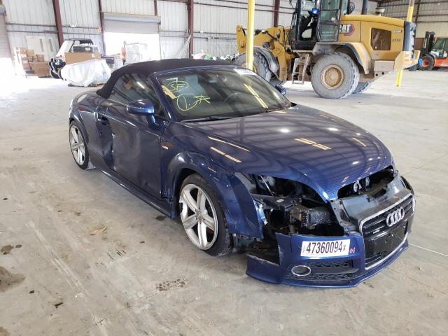 TRUSFAFK7F1001113 - 2015 AUDI TT BLUE photo 4