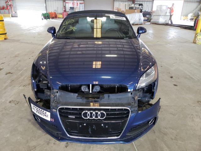 TRUSFAFK7F1001113 - 2015 AUDI TT BLUE photo 5