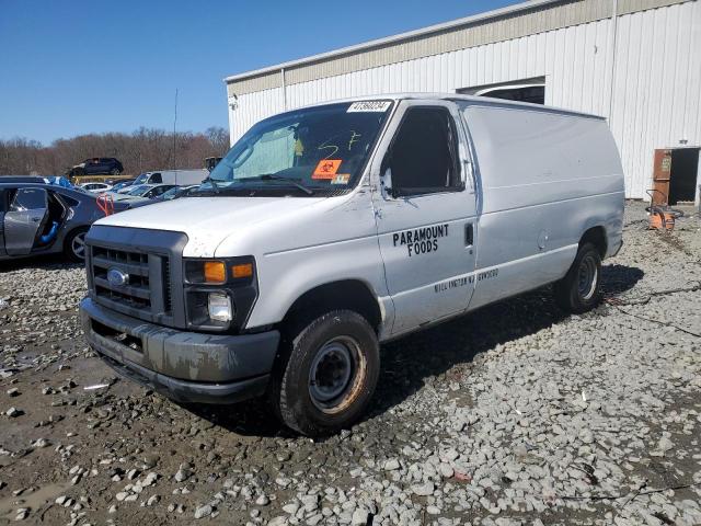 1FTNE1EWXCDA75604 - 2012 FORD ECONOLINE E150 VAN WHITE photo 1