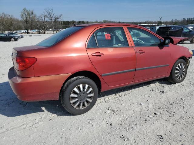 2T1BR32E06C610892 - 2006 TOYOTA COROLLA CE RED photo 3