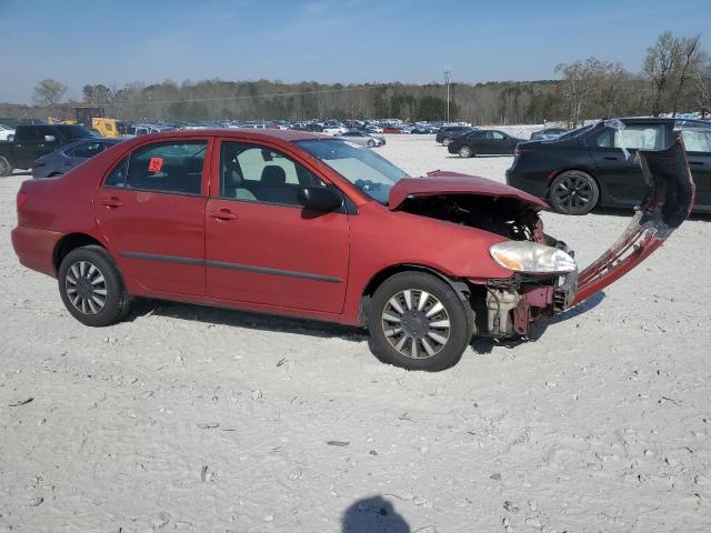 2T1BR32E06C610892 - 2006 TOYOTA COROLLA CE RED photo 4