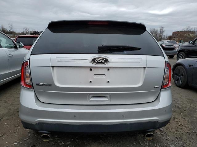 2FMDK4GC1DBB89292 - 2013 FORD EDGE SE SILVER photo 6