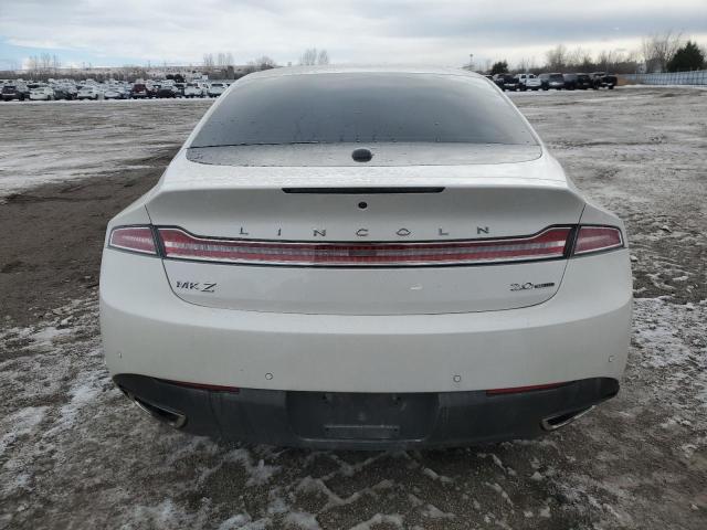 3LN6L2G90FR618795 - 2015 LINCOLN MKZ WHITE photo 6