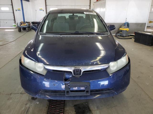 1HGFA16508L043636 - 2008 HONDA CIVIC LX BLUE photo 5