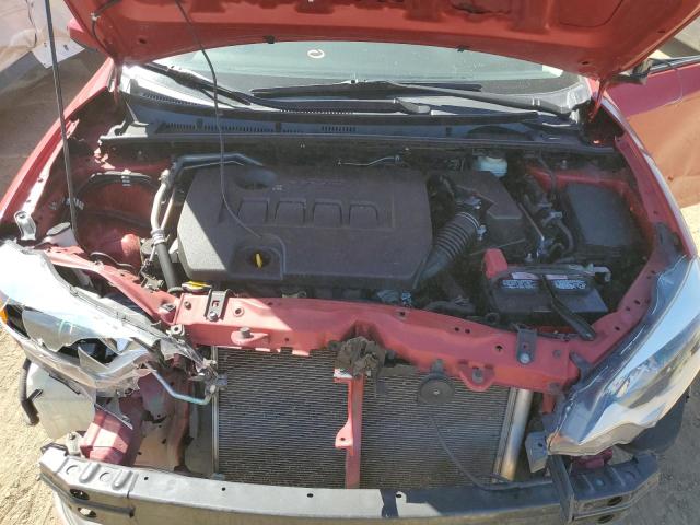 2T1BURHE8GC603487 - 2016 TOYOTA COROLLA L RED photo 11