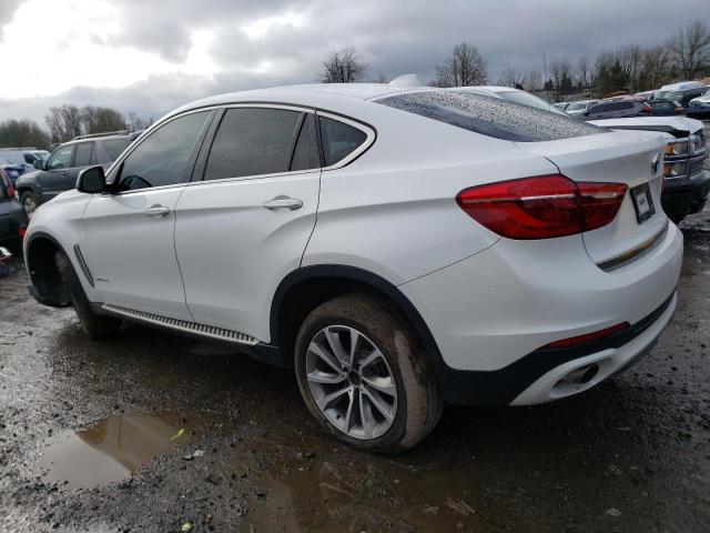 5UXKU2C54G0N80460 - 2016 BMW X6 XDRIVE35I WHITE photo 2