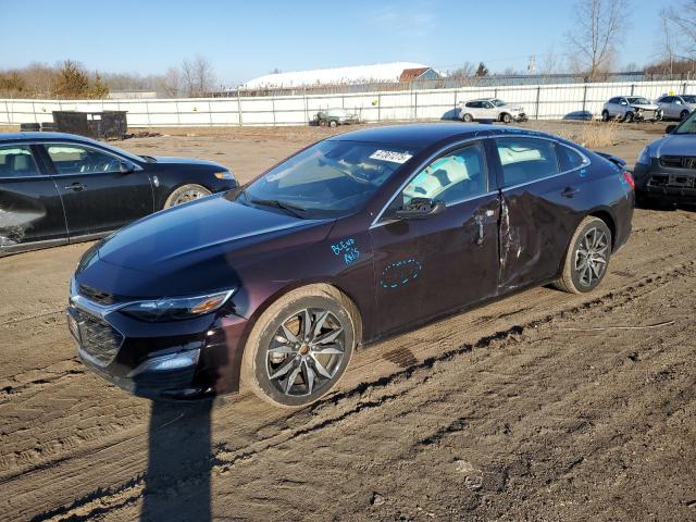 1G1ZG5ST2MF016591 - 2021 CHEVROLET MALIBU RS 勃艮第红 照片 1