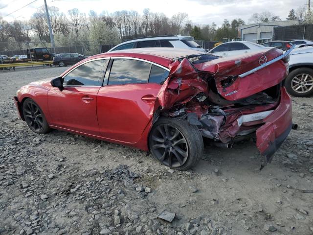 JM1GJ1V60E1137679 - 2014 MAZDA 6 TOURING RED photo 2