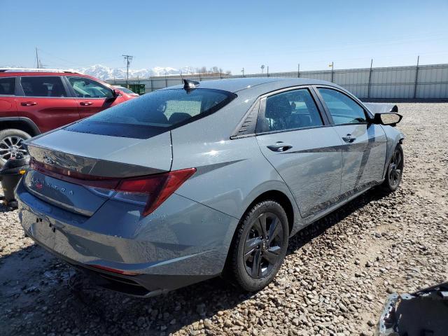 KMHLS4AGXNU298143 - 2022 HYUNDAI ELANTRA SEL GRAY photo 3