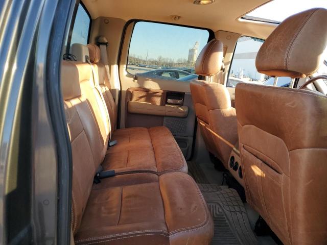 1FTPW14565KD46008 - 2005 FORD F150 SUPERCREW BROWN photo 10