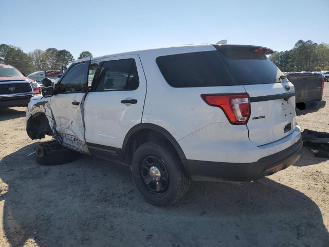 1FM5K8AR6HGC66956 - 2017 FORD EXPLORER POLICE INTERCEPTOR თეთრი ფოტო 2