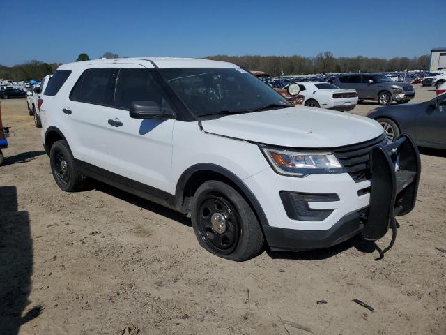 1FM5K8AR6HGC66956 - 2017 FORD EXPLORER POLICE INTERCEPTOR WHITE photo 4