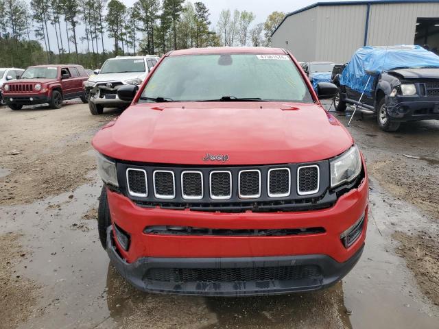3C4NJCAB4MT567647 - 2021 JEEP COMPASS SPORT RED photo 5