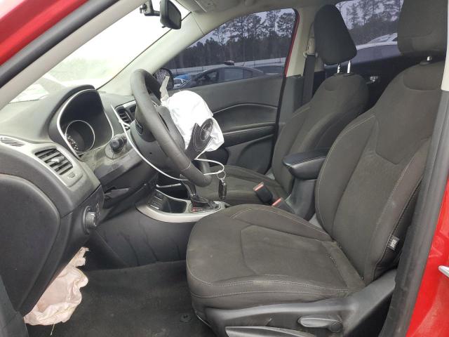 3C4NJCAB4MT567647 - 2021 JEEP COMPASS SPORT RED photo 7