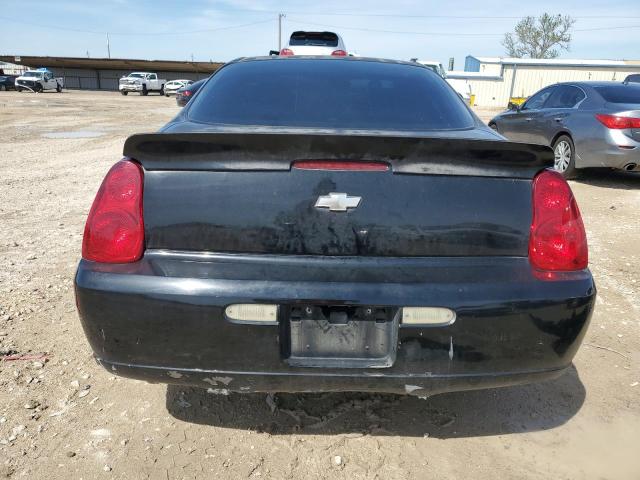 2G1WK15K579184770 - 2007 CHEVROLET MONTE CARL LT BLACK photo 6