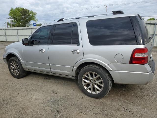 1FMJU1KT5FEF01625 - 2015 FORD EXPEDITION LIMITED SILVER photo 2