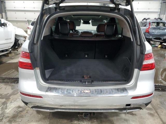 4JGDA5HBXEA324250 - 2014 MERCEDES-BENZ ML 350 4MATIC SILVER photo 6