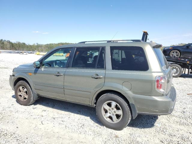 5FNYF28767B032252 - 2007 HONDA PILOT EXL GREEN photo 2