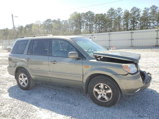 5FNYF28767B032252 - 2007 HONDA PILOT EXL GREEN photo 4