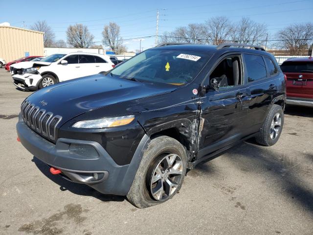 1C4PJMBB2EW187375 - 2014 JEEP CHEROKEE TRAILHAWK შავი ფოტო 1