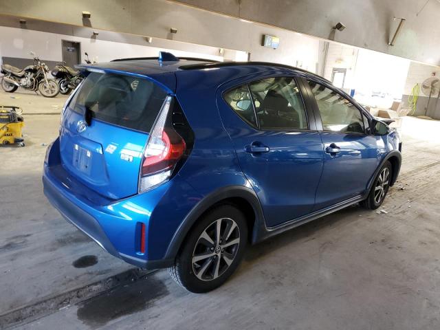 JTDKDTB35K1623424 - 2019 TOYOTA PRIUS C BLUE photo 3