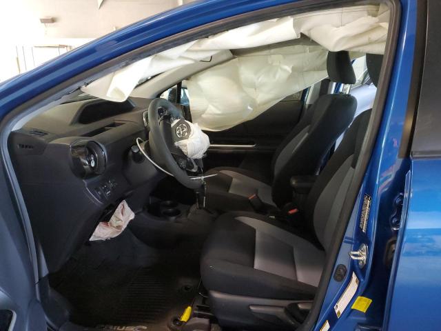 JTDKDTB35K1623424 - 2019 TOYOTA PRIUS C BLUE photo 7