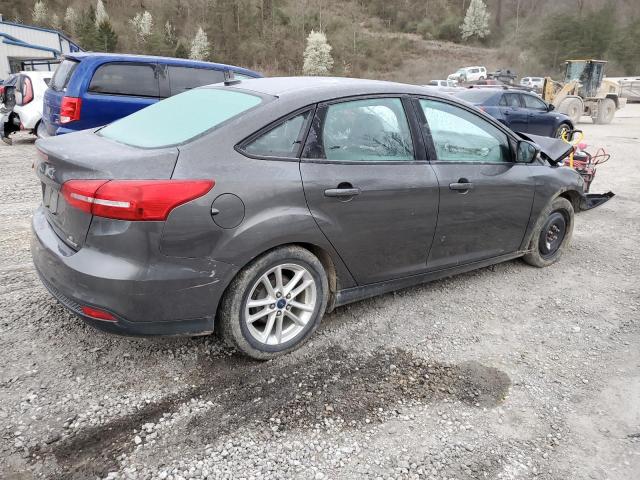 1FADP3F23FL316528 - 2015 FORD FOCUS SE GRAY photo 3