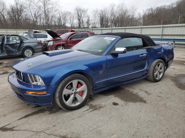 1ZVHT85H895120665 - 2009 FORD MUSTANG GT BLUE photo 1