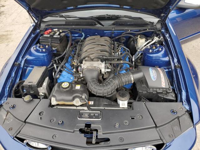 1ZVHT85H895120665 - 2009 FORD MUSTANG GT BLUE photo 11