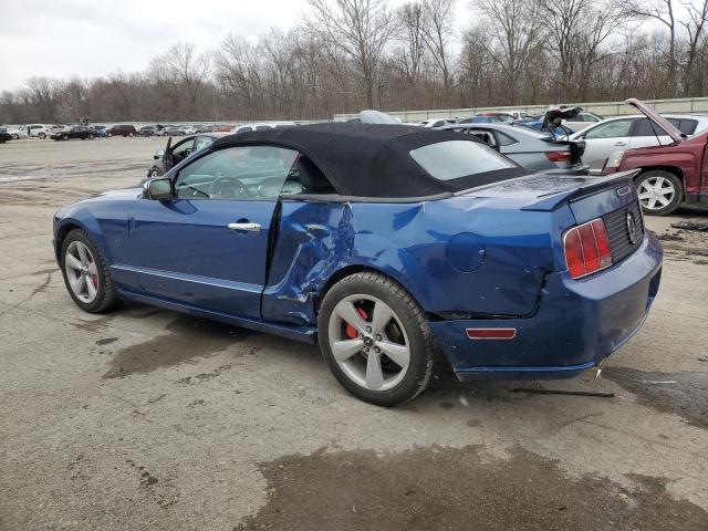 1ZVHT85H895120665 - 2009 FORD MUSTANG GT BLUE photo 2