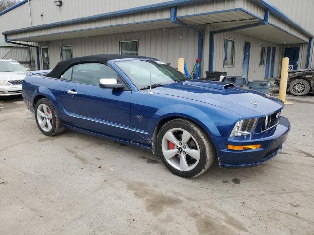 1ZVHT85H895120665 - 2009 FORD MUSTANG GT BLUE photo 4