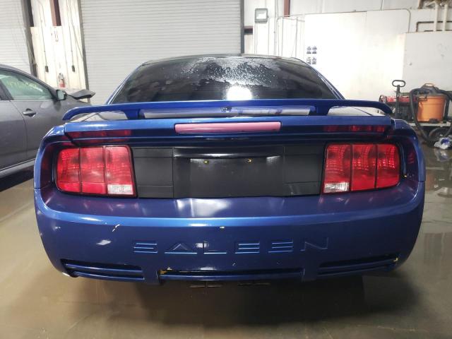 1ZVHT82H495128931 - 2009 FORD MUSTANG GT BLUE photo 6