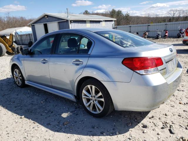 4S3BMBA66E3027611 - 2014 SUBARU LEGACY 2.5I SILVER photo 2