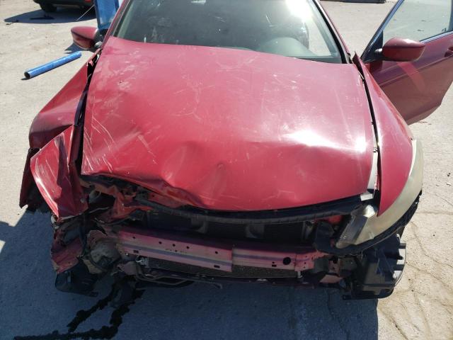 1HGCS1B39CA011289 - 2012 HONDA ACCORD LX RED photo 11