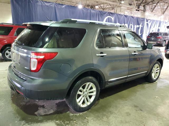 1FM5K8D87FGB09601 - 2015 FORD EXPLORER XLT GRAY photo 3