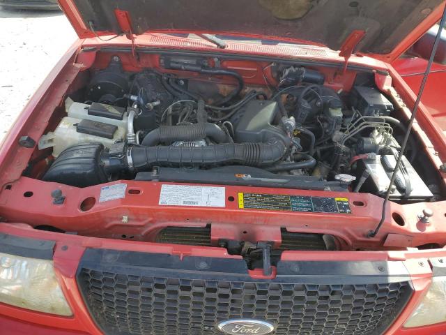 1FTYR10U83PB89476 - 2003 FORD RANGER RED photo 11