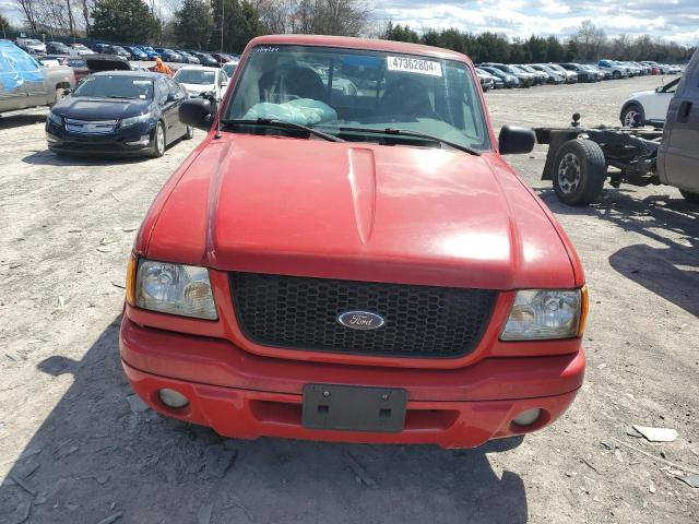 1FTYR10U83PB89476 - 2003 FORD RANGER RED photo 5