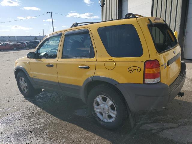 1FMYU041X1KA79625 - 2001 FORD ESCAPE XLT YELLOW photo 2