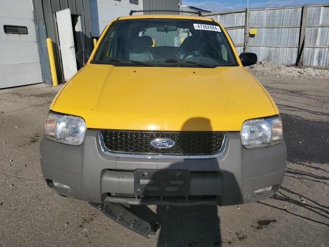 1FMYU041X1KA79625 - 2001 FORD ESCAPE XLT YELLOW photo 5