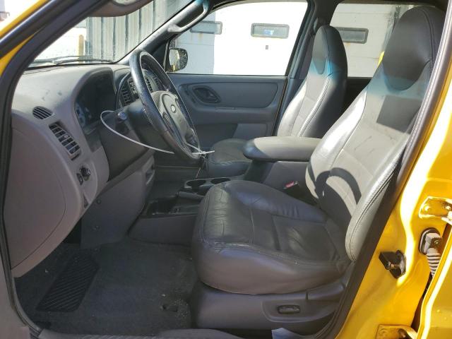 1FMYU041X1KA79625 - 2001 FORD ESCAPE XLT YELLOW photo 7