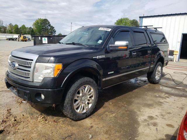 1FTFW1ET6CFA53112 - 2012 FORD F150 SUPERCREW BLACK photo 1