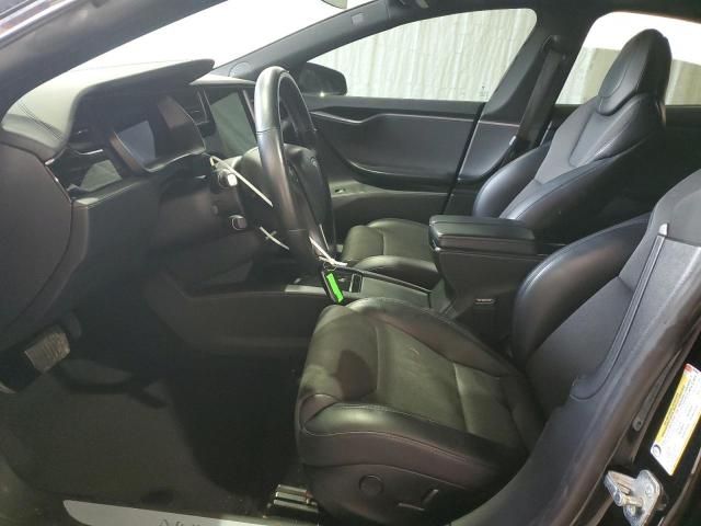 5YJSA1E21JF293822 - 2018 TESLA MODEL S BLACK photo 7