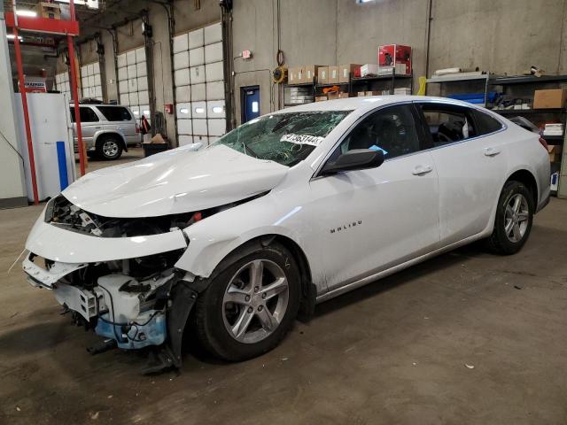 1G1ZB5ST1LF010973 - 2020 CHEVROLET MALIBU LS WHITE photo 1